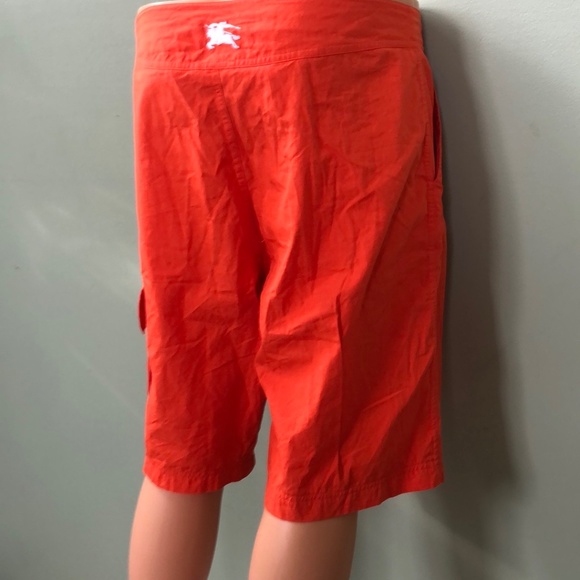 Burberry London Men's Orange Swim Trunks - Size L - COA - Picture 5 of 15